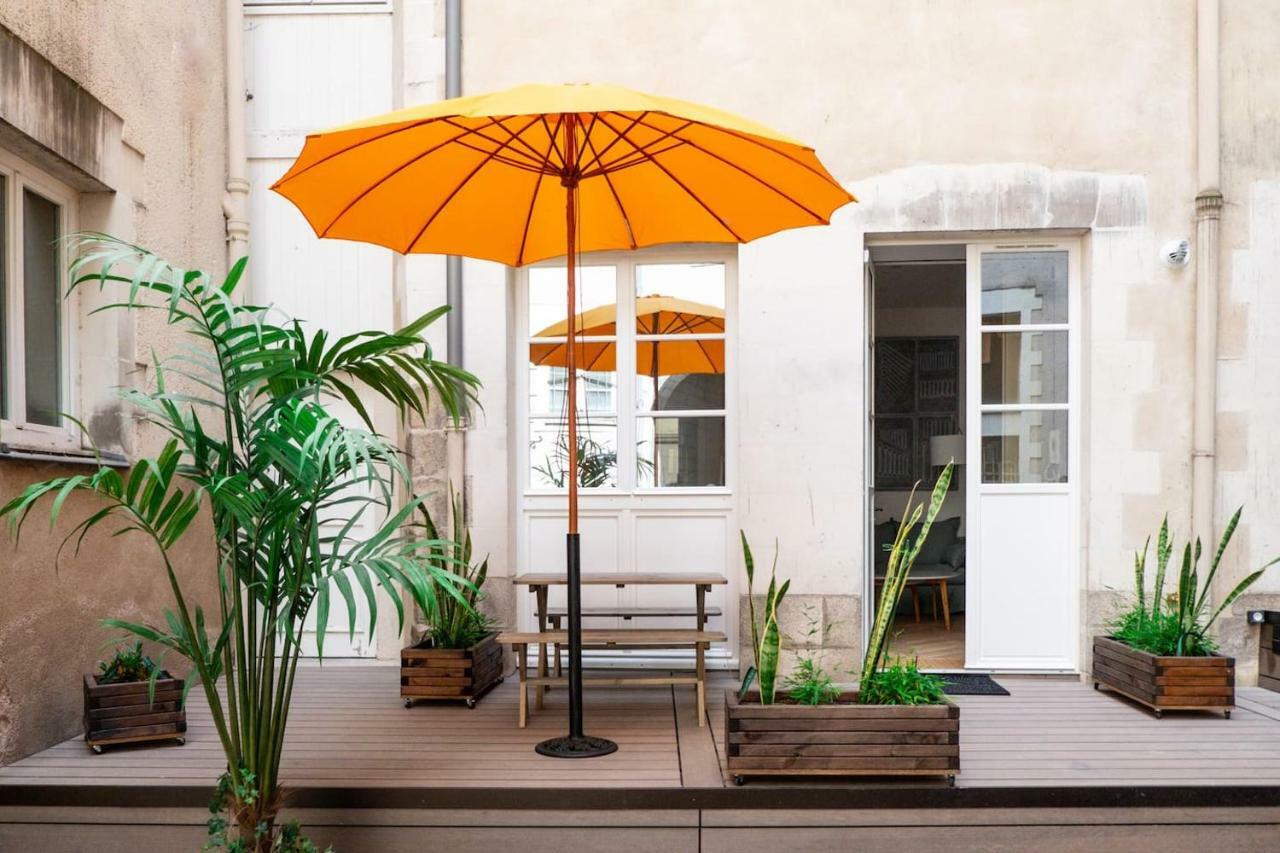 Hypercentre Appart 2 A 4 Pers, Calme & Cosy Avec Terrasse Privee Nantes Zewnętrze zdjęcie